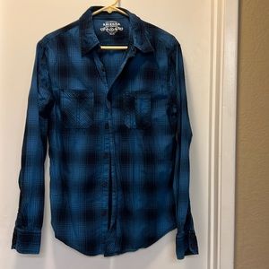 Arizona long sleeve button down shirt